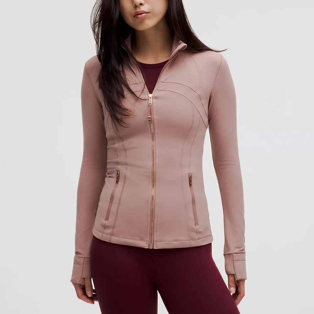 Twilight rose Lululemon define jacket size 6,